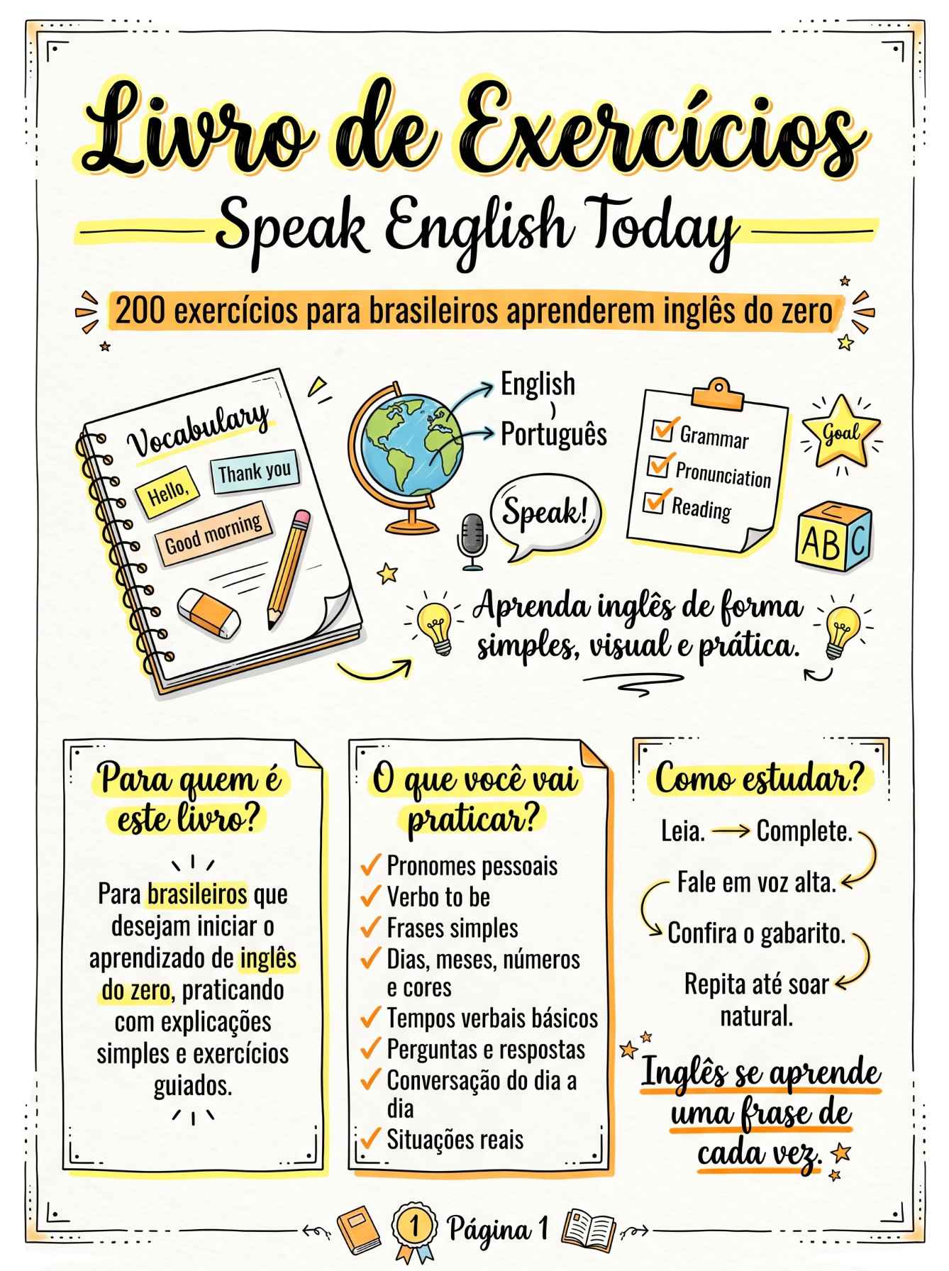 Preview do Método Fale Inglês Hoje